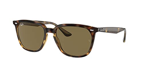 Ray-Ban RB4362 Sunglasses Bundle: RB 4362 710/73 Havana Dark Brown and Universal Anti-slip Silicone Leash