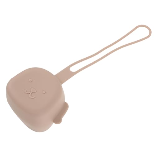 Kisangel Silicone Dummy Storage Case Pacifier Bag Holder for Baby Travel Dummy Storage Case Baby Pacifiers Sturdy Zipper