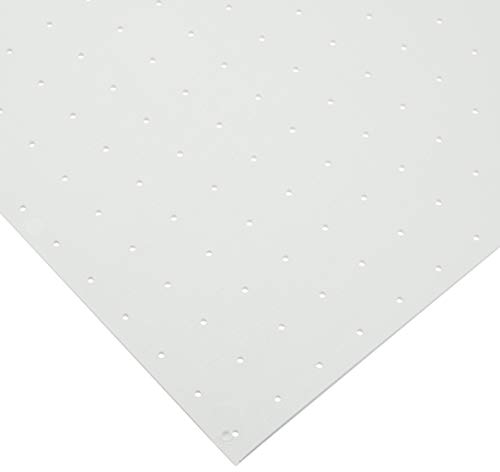 Image of Rolyan Splinting Material Sheet, Polyform, White, 1 /8 inch x 18 inch x 24 inch, 1% Perforated, Single Sheet