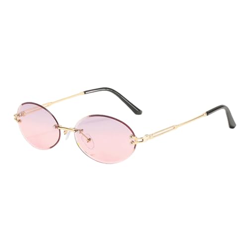 Lunettes de soleil ovales sans monture pour vos festivals et sorties mode cet été