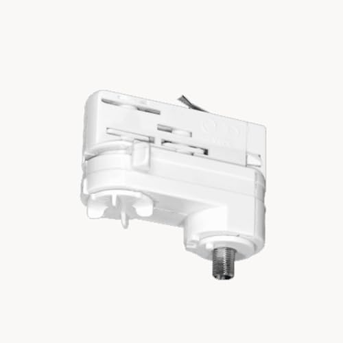 Adaptateur pour rail d’alimentation triphasé Beneito Faure BF3371-V2 blanc - 3