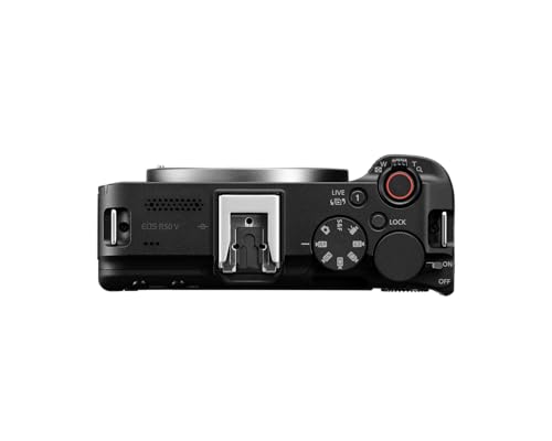 Canon EOS R50 V Mirrorless Camera RF-S14-30mm F4-6.3 is STM PZ Lens Kit | APS-C Sensor, 24.2 Megapixels, Ultra-Wide Zoom, Fast Autofocus, Vlogging & Live Streaming Kit for Content Creators - image 5