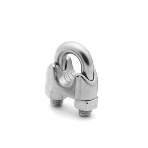 CLENEA 1Stk U-Typ Drahtseilklemme M12