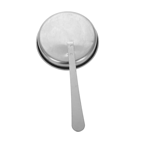 Gatuida Tapa Extinguidores de para Quemadores de Alcohol Inoxidable con Mango Portátil para Camping y Barbacoa Protección Viento y Extinción Rápida