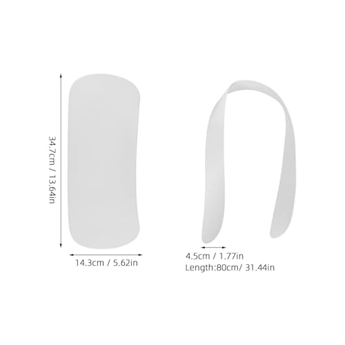 VALICLUD Kimono Yukata Waist Belt Collar Core Kit Japanese Kimono Accessory Set Traditional Kitsuke Clothing Decorations for Wedding Party Ceremony White