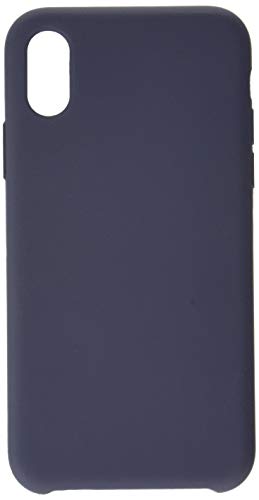 Exclusive Discount 80% Offer iPhone X Case,Ultra Thin Liquid Silicone Gel Rubber Shockproof Case and Ultra Soft Microfiber Cloth Lining Cushion for iPhone X (Midnight Blue)