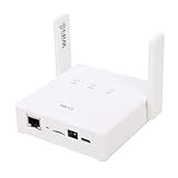 GOWENIC Tragbarer 4G-Reise-WLAN-Router, 300 Mbit/s, Kabelloser Hochgeschwindigkeits-Taschen-Hotspot für Unternehmen, Kompaktes Design für Autofahrten