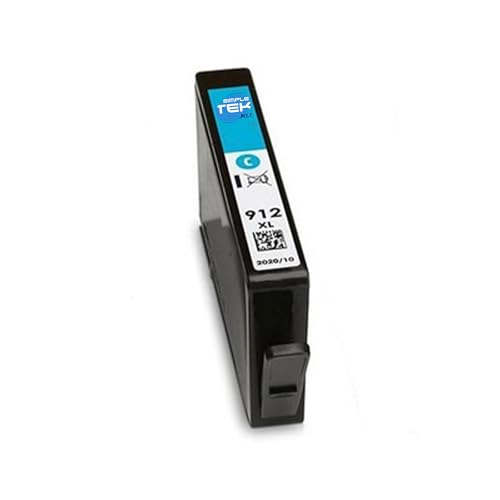 Cartouche 912XL cyan compatible HP OfficeJet 8015 contre les bavures