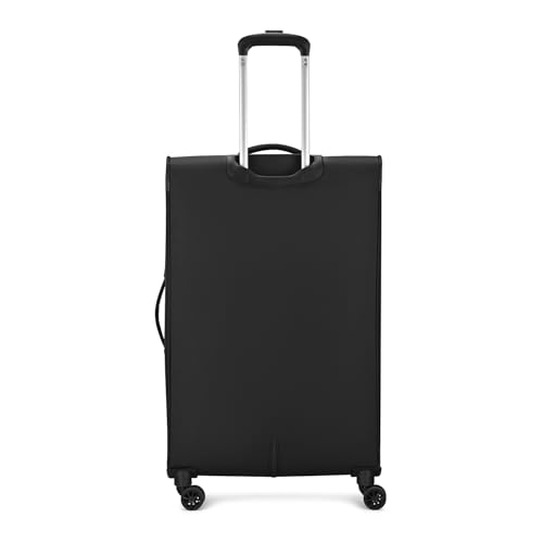 Image of Skybags Genesis Large Size Soft Luggage (79Cm) | Soft Luggage Trolley with 8 Wheels and 3 Digit Combination Lock | Black | Unisex