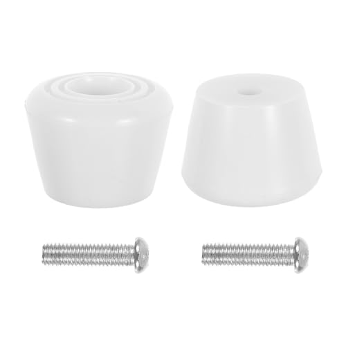 CIYODO 2 Pièces Blocs De Freinage Pièces De Patins à roulettes White