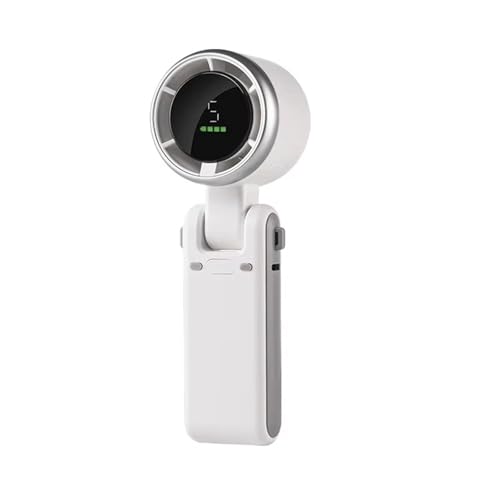 Mini ventilador portátil ZHSHYS gris plegable de mano y escritorio