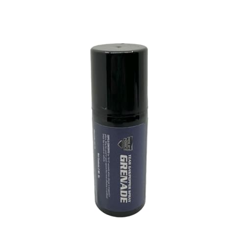 Streetwise Tear Gas Grenade - Police Force Tactical CS OC Pepper Spray Blend 360-Degree Deployment Throw and Go 45-Min Effect Large Coverage for Home Personal Protection (1 Pack) (2 oz)