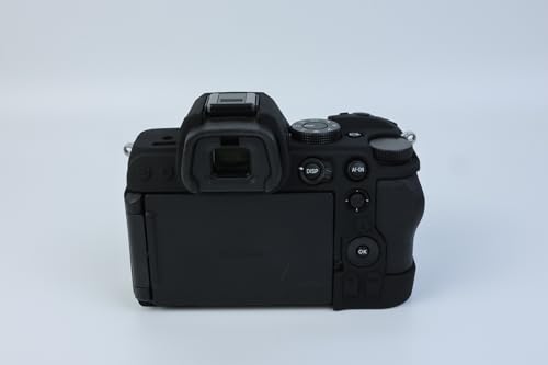 Funda para cámara Nikon Z5 II, silicona negra ligera miniatura 4