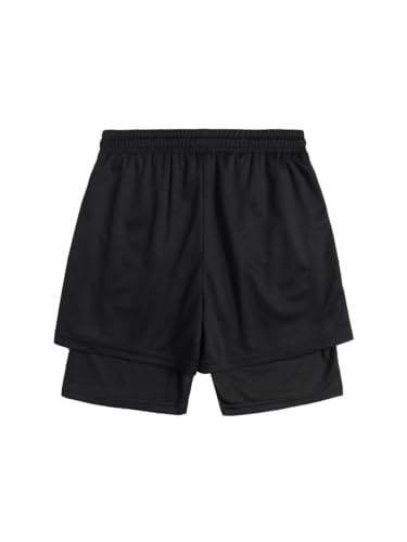 Men's Goth Graphic with Liner Drawstring Elastic Waisted Gym Running 2 in 1 Workout Athletic Shorts2