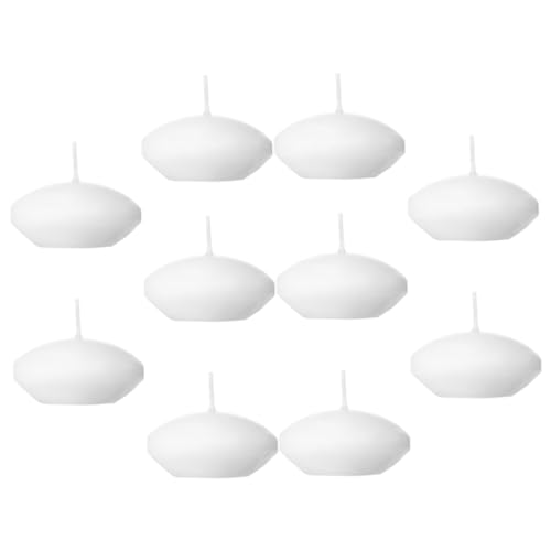 Cabilock 10 Piezas Vela Flotante Lámpara Velas De Agua Flotando Luces De Té Velas Flotantes Al Aire Libre Velas Solares Led Al Aire Libre Velas De Pilar Led Tarro De Vela De Ballena