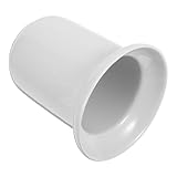 NUOBESTY Toilettenbürste mit Freistehendem Halter Ergonomisch Geformt Vielseitig für Wc Waschbecken Badewanne Praktischer Reinigungshelfer für Zuhause Hotel und Öffentliche Sanitärbereiche