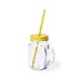 BigBuy Cooking Caraffa con Coperchio e Cannuccia (500 ml) 145494.