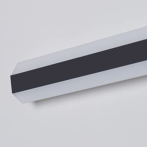 Aplique de pared LED acrílico negro estilo nórdico para dormitorio 6