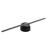 Proyector de Ventilador con Pantalla de Publicidad de Holograma 3D, 224 Cuentas de Luz LED, Ventilador de Pantalla LED de Feria Comercial 800x480P, Ventilador Holográfico 3D para Tienda,(224 LED)