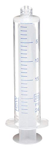 Plastic Syringe, Luer Lock, 20 mL, PK100