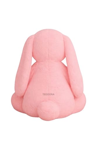 Image of Alice Rabbit Soft Toy for Girls Boys Kids, Pink, Animal Plush Stuffed Baby Teddy Gift Birthday, 35 cm