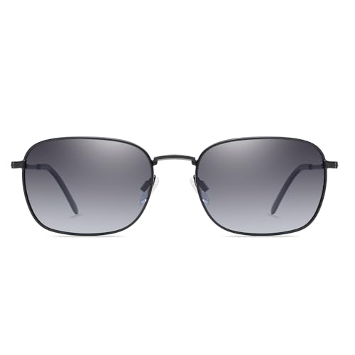 Image of DUCO Square Sunglasses for Men Women Polarized Driving Sun Glasses UV400 Protection Retro Shades DC3038