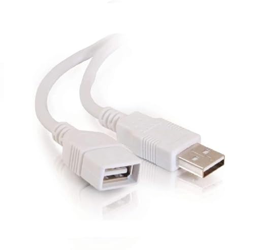 Image of BigPlayer USB 2.0 Printer Cable 1.5 Meter - A Male to B Male High-Speed Cord, Compatible with HP, Canon, Epson, Samsung & Other Brands - White