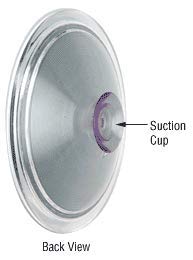 C.R. LAURENCE ZZS06 CRL Suction Cup Mirror with 5X Optics