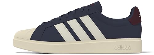 adidas Herren STREETTALK Shoes, Shadow Navy/Off White/Shadow red, 37 1/3 EU – Ansicht 2