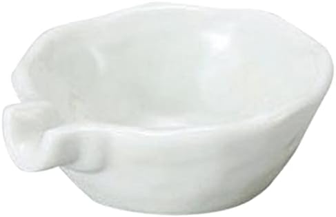 Set of 10, Delicacy, Ivory Single Mouth, Small 3.1 x 2.8 x 1.0 inches (8 x 7 x 2.5 cm), Restaurant, Commercial Use