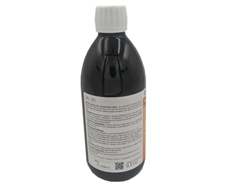 EMIKO® PetCare Bio Einzelfuttermittel 0,5 l Flüssige Futterbeimischung für Hunde und Katzen Auf Basis von hochwertigen Kräutern in Bio-Qualität