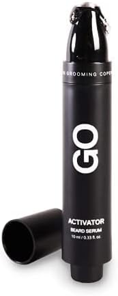 Activator Go (10ml) - Handy Beard Growth Serum - Natural Beard Growth Oil Serum - Effective Facial Hair Growth for Men - Practical Beard Grower Serum w/Biotin