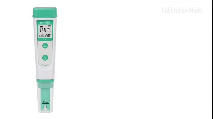 Apera Instruments TDS20 Value TDS Meter, Pocket Tester, Waterproof, ±1% Accuracy, ±0.5˚C Temperature Sensor, Complete Kit