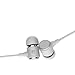 100SEASHELL Long Cord Wired Earbuds no Microphone Headphones Watching tv with Extra Noise isolating Blocking bass Ear Buds Without mic Corded Length Earphones