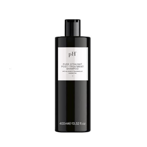 PH Laboratories Pure Straight Post Treatment Shampoo 400ml - Shampoo nach der Glättungsbehandlung