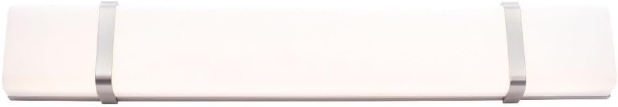 WAC Lighting, Link 27in LED Energy Star Bathroom Vanity & Wall Light 3000K in Brushed Nickel