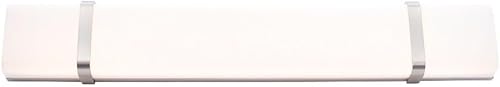 Miniatura 6 de WAC Lighting, Link - Lámpara LED Energy Star de 27 pulgadas para tocador de baño y pared, 3000 K, en níquel cepillado
