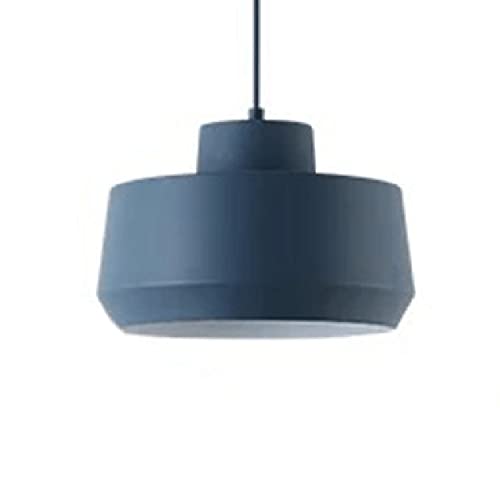 Suspension métal blanc anti-éblouissement pour éclairer un couloir sombre ou un bar