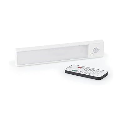 LUXPRO LP440 8 Inch Under Cabinet Light - with Motion Sensor - Rechargeable - Cabinet Lights with Remote - Home Improvement Item - Easy Installation
