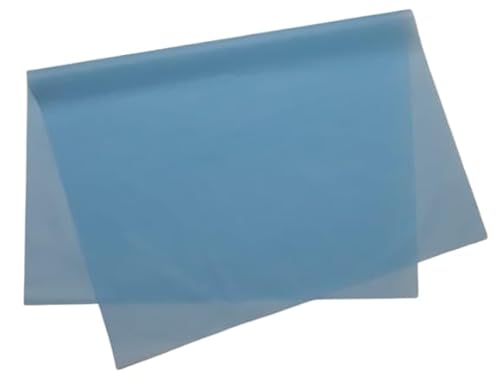 Papel de Seda Azul Bebê (Azul Candy) AC 41-50x70 cm Pacote C/100 Unidades