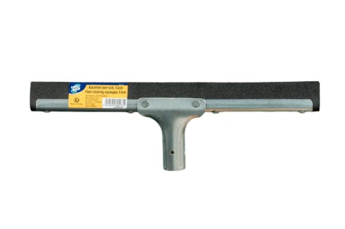 LOGIS BLEU - Raclette Lave Sol 34 cm - Renforcée en Métal - Mousse Haute Résistance - Lot de 1