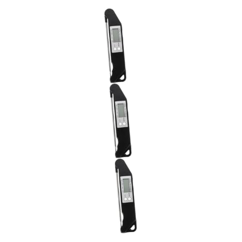 Thermomètre cuisine mesure rapide TOPBATHY 3 pièces en acier pour lecture instantanée