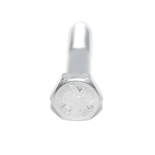 Sechskantschrauben M12X100 6 Stück Edelstahl A2 / V2A rostfrei Sechskantschrauben mit Schaft DIN 931 / ISO 4014, Maschinenschraube