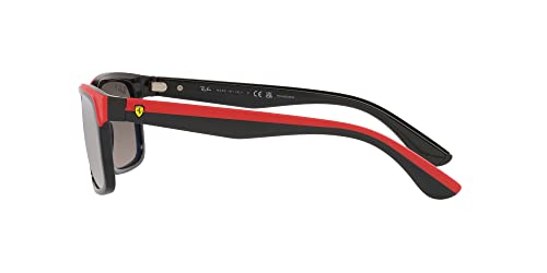 Image of Ray-Ban RB4393m Scuderia Ferrari Collection Rectangular Sunglasses
