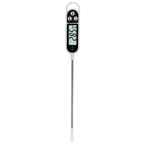 Akozon Food Thermometer Electronic Thermometer for Testing Liquid Water Milk Oil Temperature Home and Family Appliance and Decor