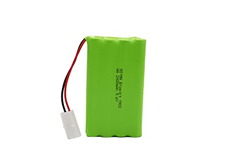 Blomiky 1 Pack 9.6V 2000Mah Nimh Rechargeable 8-Cell Aa Battery Packs With Standard Tamiya Connector Plug For Rc Car Truck Tank And Vehicles 9.6V Tamiya 1 #TOP7