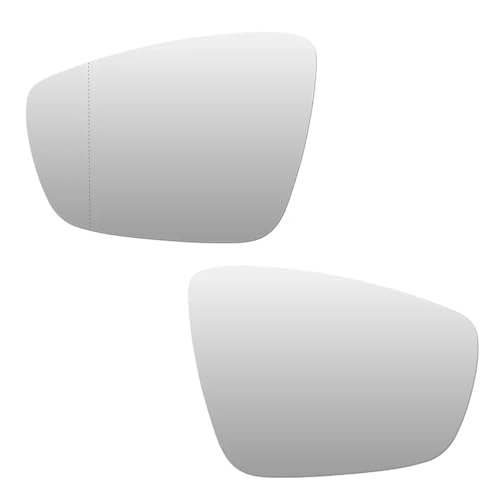 Rétroviseur de voiture convexe chauffant pour Polo 10-17 miroir anti angle mort