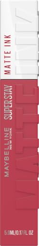 Maybelline New York SuperStay Matte Ink de Larga Duración, 155 Savant | Pintalabios Líquido Mate, Color Altamente Pigmentado, Larga Duración, Fórmula Vegana, Uso Diario, SuperStay Matte Ink