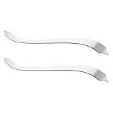 SAFIGLE 2 Stück Töpferwerkzeug aus Edelstahl Ergonomische Tonschnitz und Modellierwerkzeuge für Keramik Langlebig und Präzise für Kreative Ton und Bildhauerarbeiten