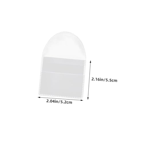 100Pcs Clear Coin Holders Coin Collection Supplies for Coin Collectors Transparent Coin Pouches for Organizing Commemorative Coins and Currency2